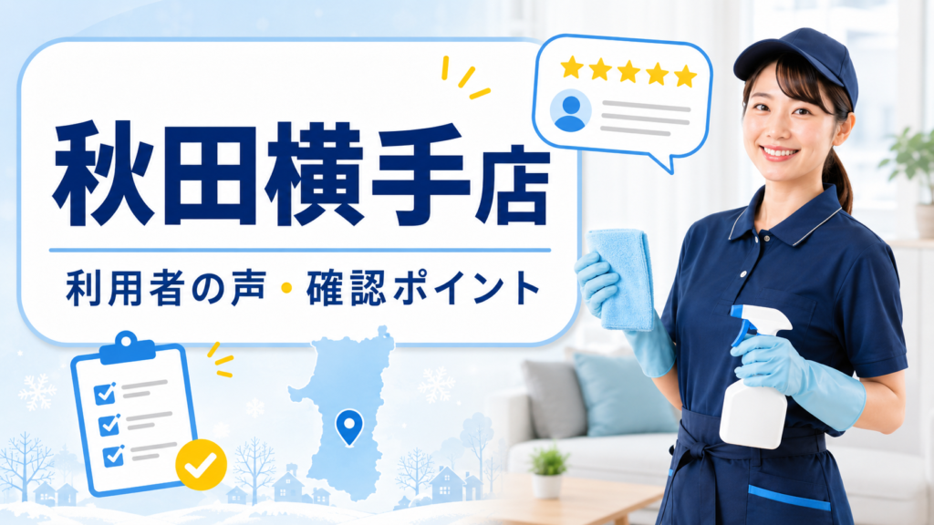 おそうじ革命 秋田横手店のレビュー